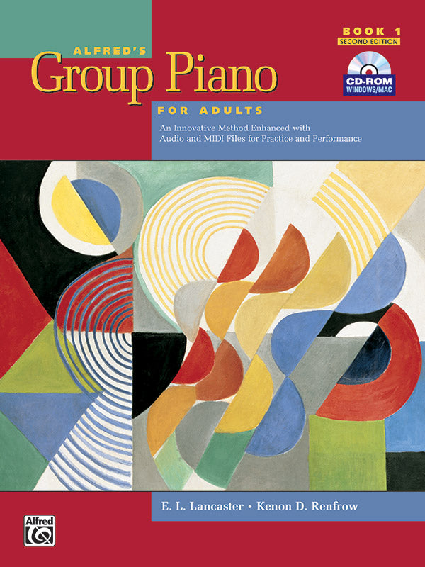 Alfred's Group Piano for Adults: Student Book 1 (2nd Edition) Cover Image