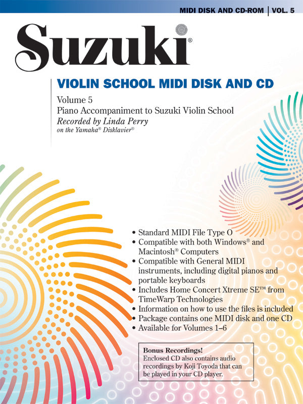 Suzuki Violin School, Volume 5 Cover Image