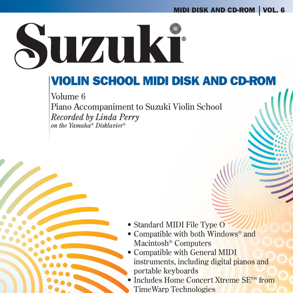 Suzuki Violin School, Volume 6 Cover Image