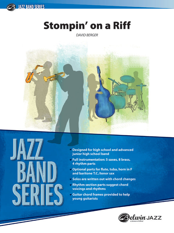 Stompin' on a Riff: Piano Accompaniment Sheet Music Preview