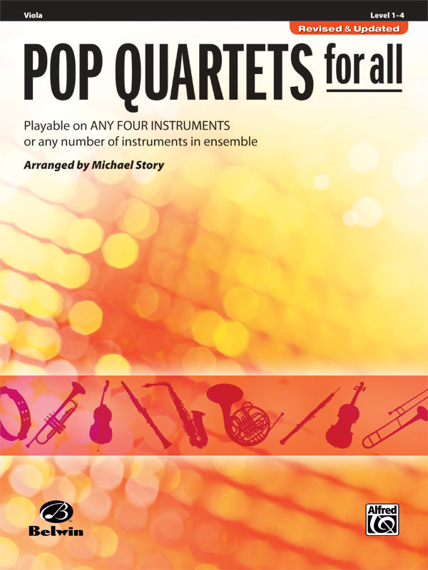 Pop Quartets for All (Revised and Updated) Cover Image
