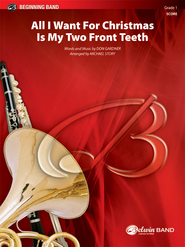 All I Want for Christmas Is My Two Front Teeth: (wp) B-flat Tuba B.C. Sheet Music Preview