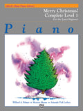 Alfred's Basic Piano Library: Merry Christmas! Complete Book 1 (1A/1B) Cover Image