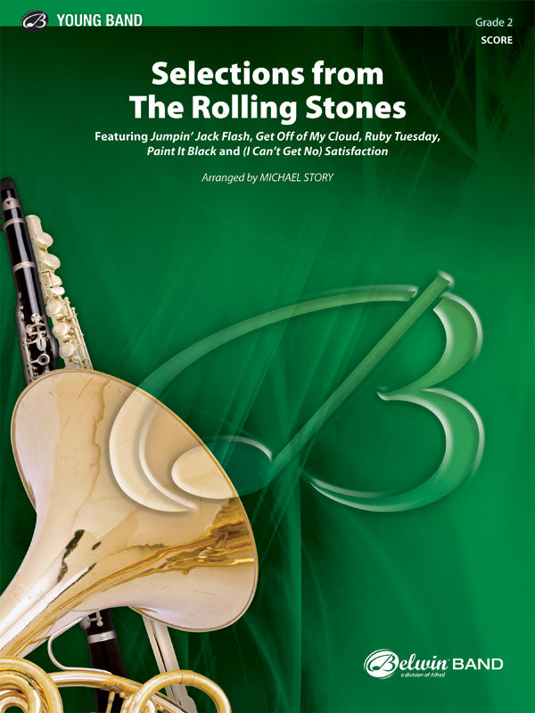 Selections from The Rolling Stones: 1st B-flat Trumpet Sheet Music Preview