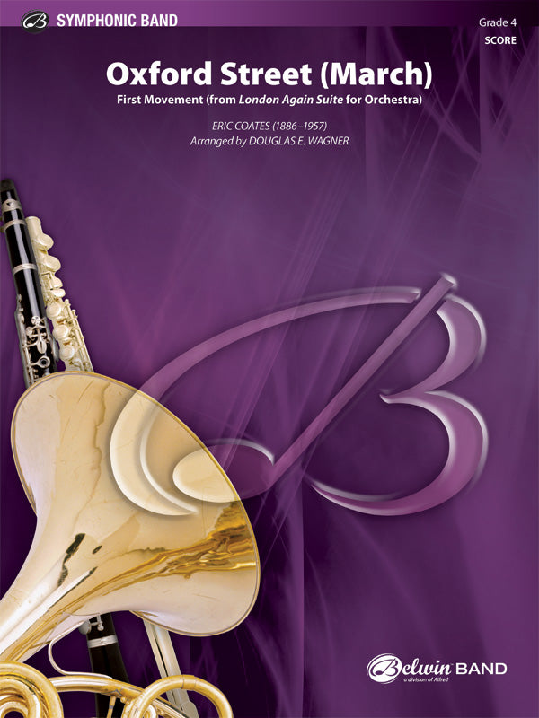 Oxford Street (March): (wp) 1st B-flat Trombone B.C. Sheet Music Preview