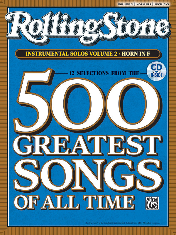 Selections from <i>Rolling Stone</i> Magazine's 500 Greatest Songs of All Time: Instrumental Solos, Volume 2 Cover Image