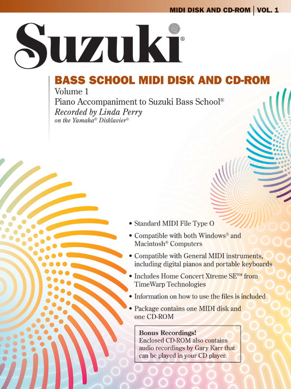 Suzuki Bass School, Volume 1 Cover Image