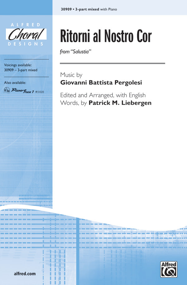Ritorni al Nostro Cor (from <i>Salustia</i>) Sheet Music Preview