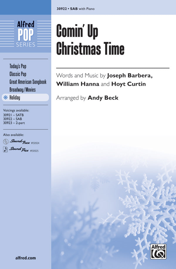 Comin' Up Christmas Time Sheet Music Preview