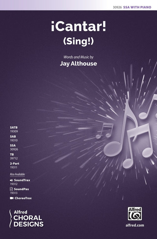 Cantar! (Sing) Sheet Music Preview