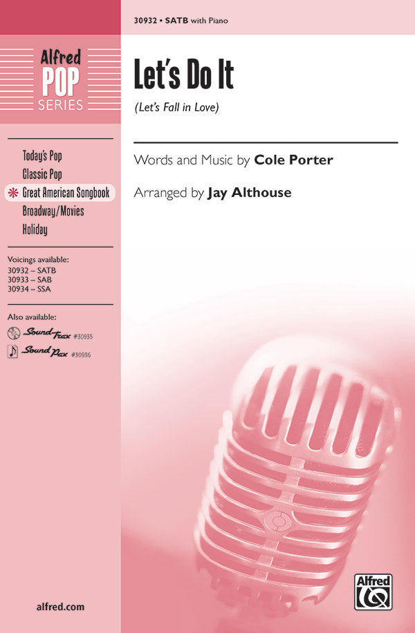 Let's Do It (Let's Fall in Love) Sheet Music Preview