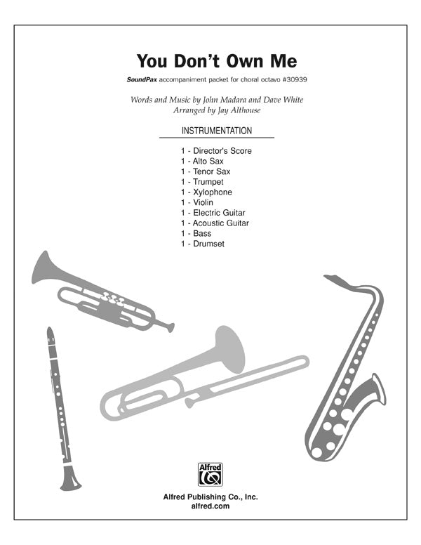 You Don't Own Me Sheet Music Preview