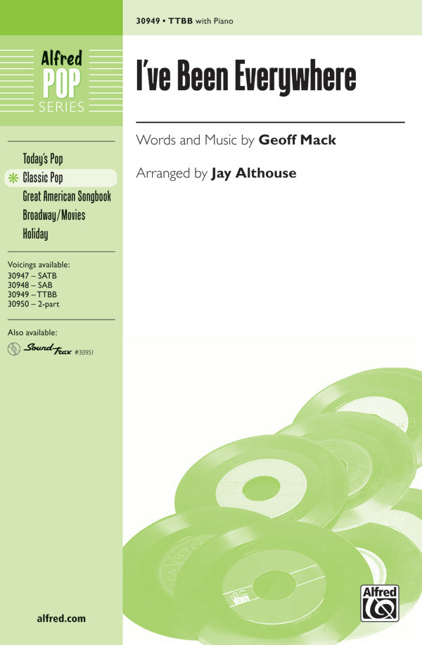 I've Been Everywhere Sheet Music Preview