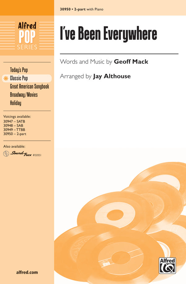 I've Been Everywhere Sheet Music Preview