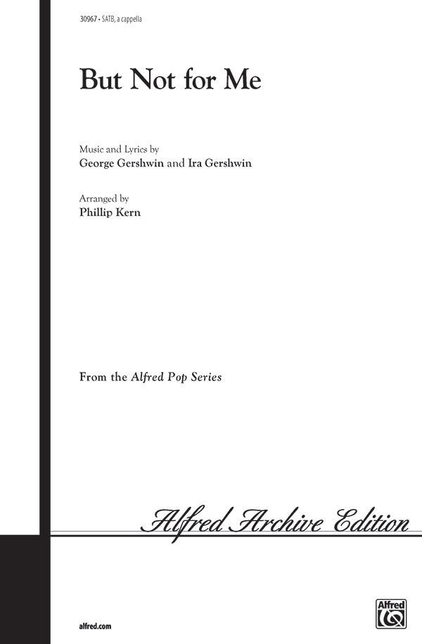 But Not for Me Sheet Music Preview