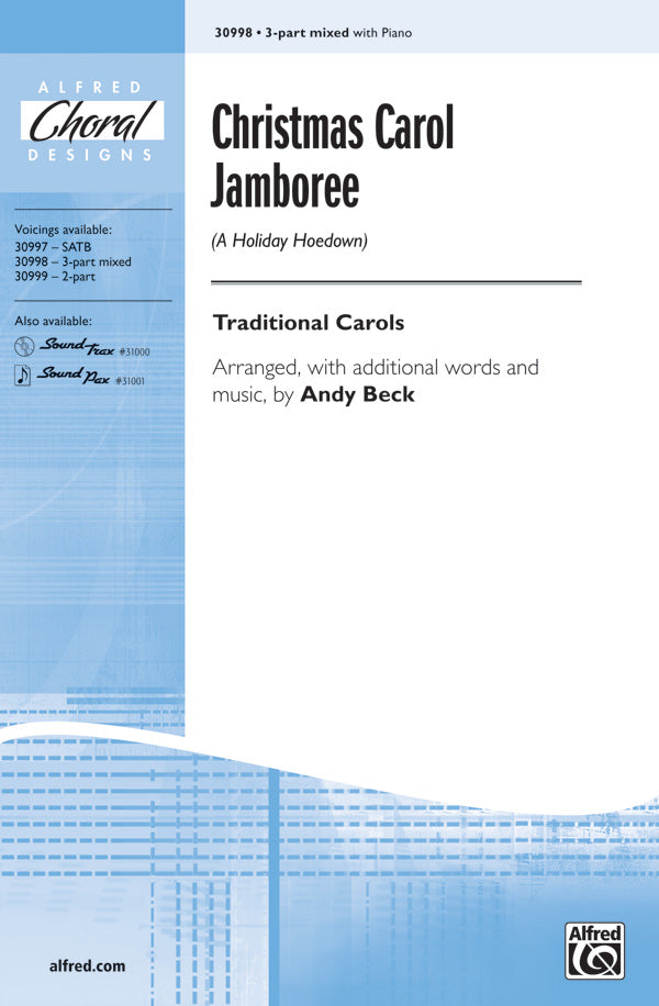 Christmas Carol Jamboree (A Holiday Hoedown) Sheet Music Preview