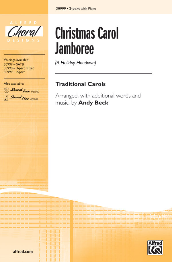 Christmas Carol Jamboree (A Holiday Hoedown) Sheet Music Preview