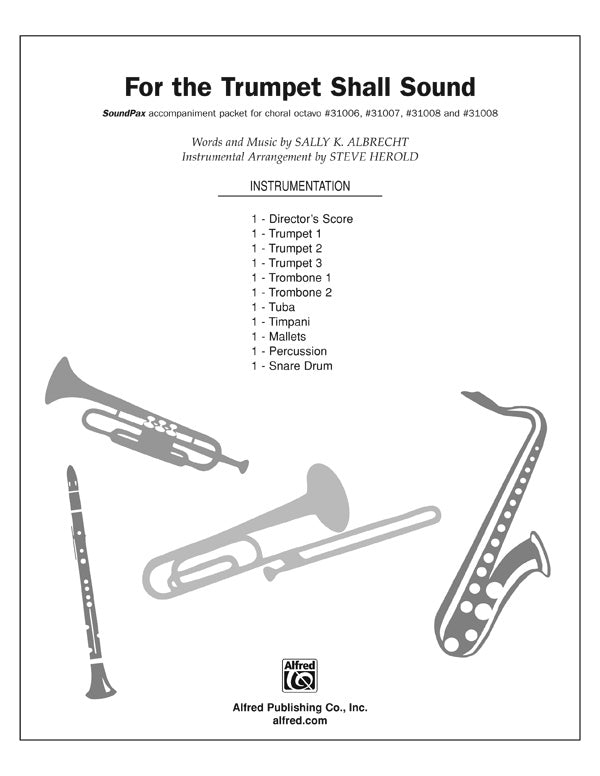 For the Trumpet Shall Sound Sheet Music Preview