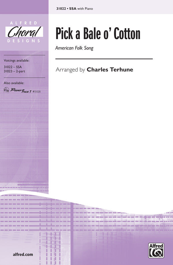 Pick a Bale o' Cotton Sheet Music Preview