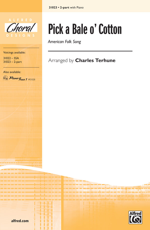 Pick a Bale o' Cotton Sheet Music Preview