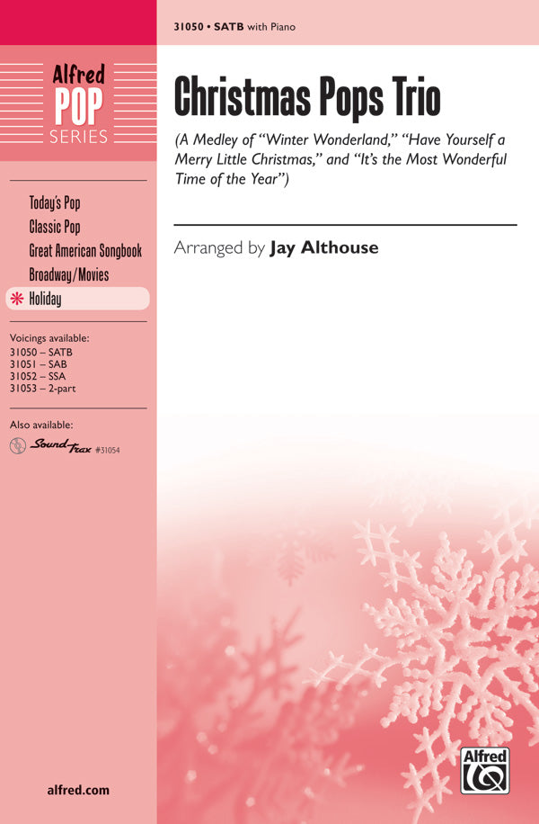 Christmas Pops Trio (A Medley) Sheet Music Preview