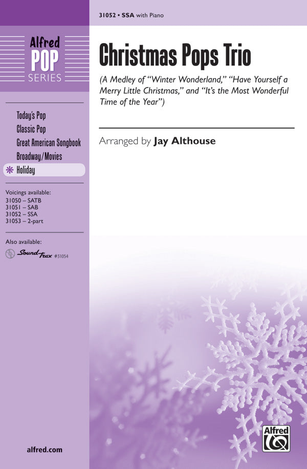 Christmas Pops Trio (A Medley) Sheet Music Preview
