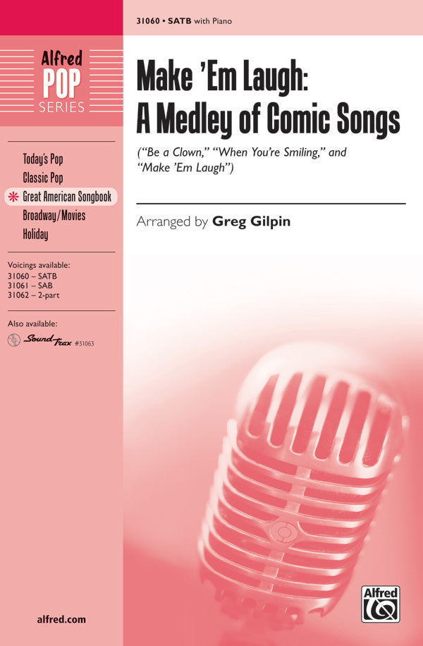 Make 'Em Laugh: A Medley of Comic Songs Cover Image