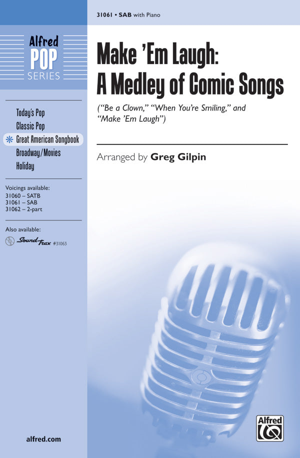 Make 'Em Laugh: A Medley of Comic Songs Cover Image