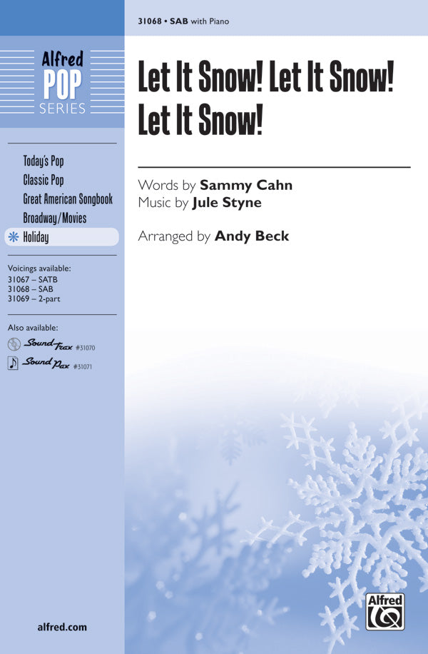 Let It Snow! Let It Snow! Let It Snow! Sheet Music Preview