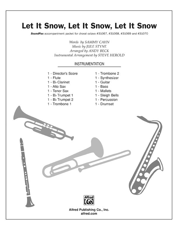 Let It Snow! Let It Snow! Let It Snow!: String Bass Sheet Music Preview