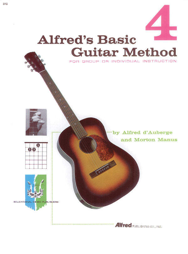 Alfred's Basic Guitar Method 4 Cover Image