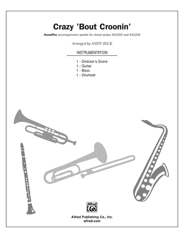Crazy 'Bout Croonin' (A Medley for Men): Guitar Sheet Music Preview