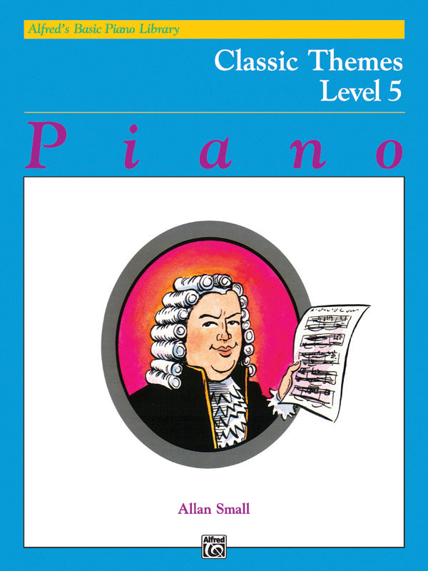 Alfred's Basic Piano Library: Classic Themes Book 5 Cover Image