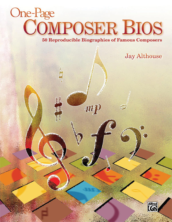 One-Page Composer Bios Cover Image