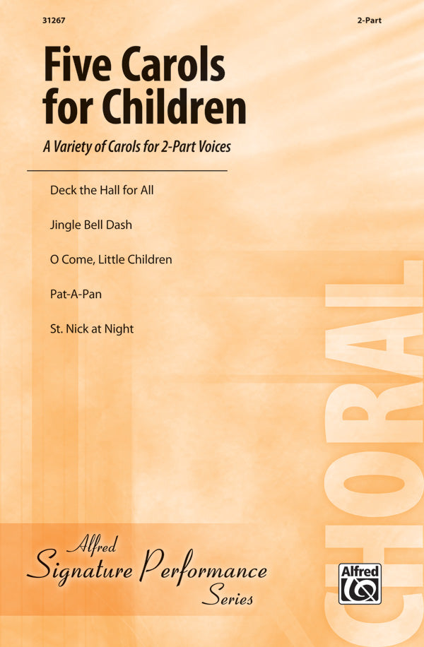 Five Carols for Children Cover Image