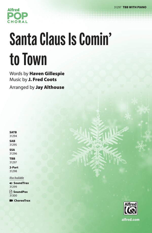 Santa Claus Is Comin' to Town Sheet Music Preview