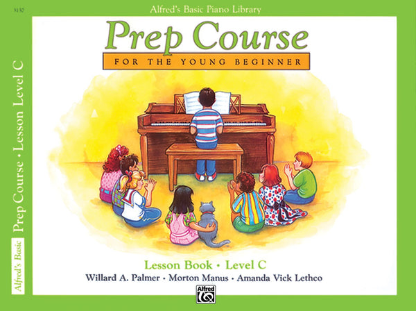Alfred's Basic Piano Prep Course: Lesson Book C Cover Image