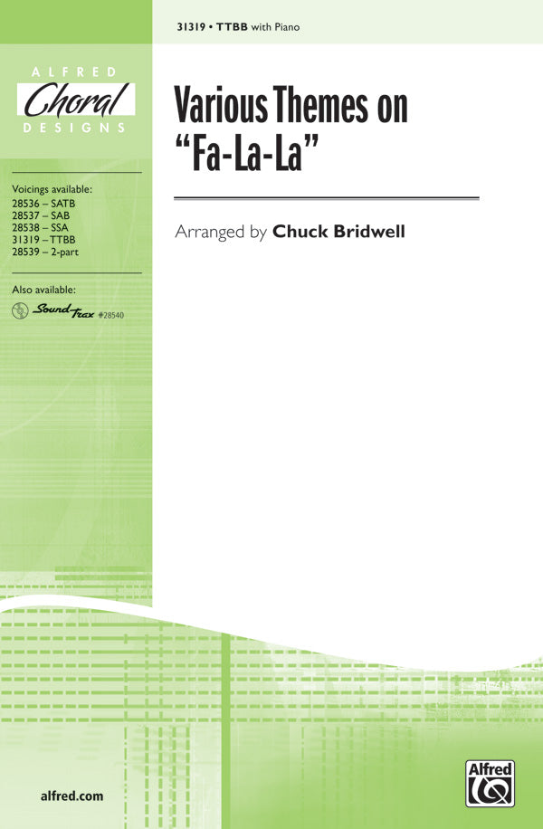 Various Themes on "Fa-La-La" Sheet Music Preview