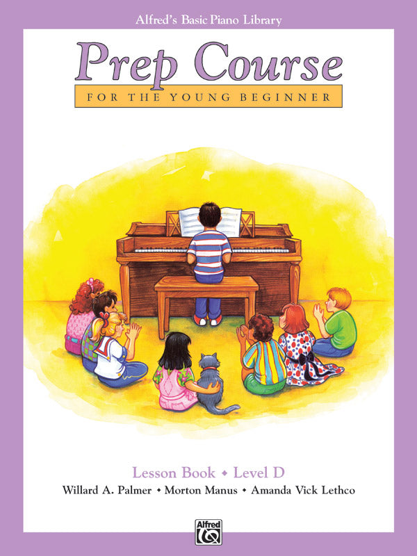 Alfred's Basic Piano Prep Course: Lesson Book D Cover Image