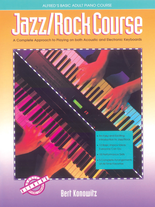 Alfred's Basic Adult Jazz/Rock Course Cover Image