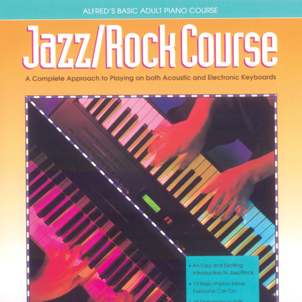Alfred's Basic Adult Jazz/Rock Course Cover Image