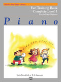 Alfred's Basic Piano Library: Ear Training Book Complete 1 (1A/1B) Cover Image
