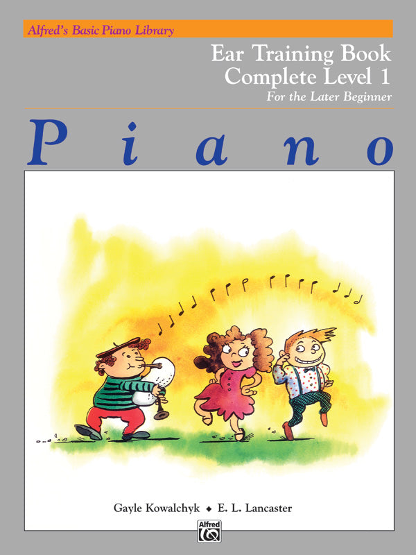 Alfred's Basic Piano Library: Ear Training Book Complete 1 (1A/1B) Cover Image