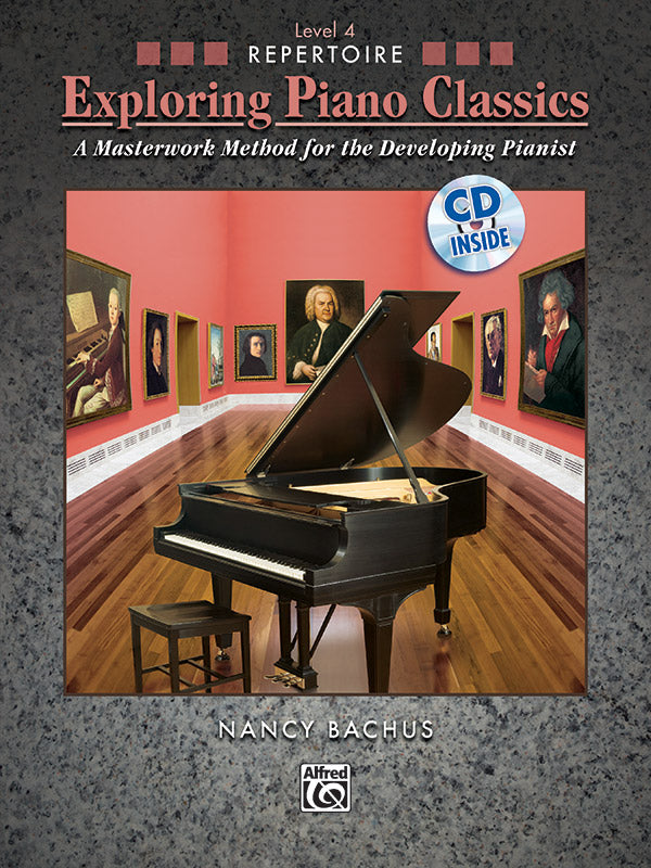 Exploring Piano Classics Repertoire, Level 4 Cover Image
