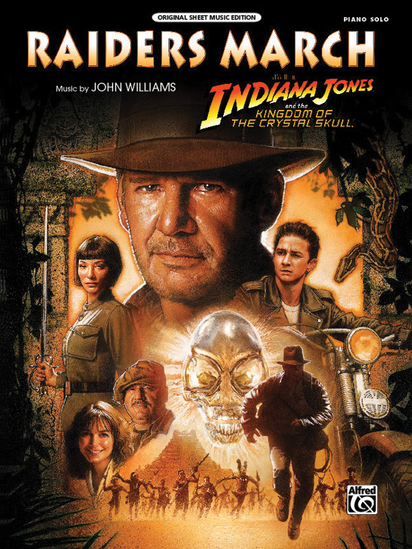 Raiders March (from <i>Indiana Jones and the Kingdom of the Crystal Skull</i>) Cover Image