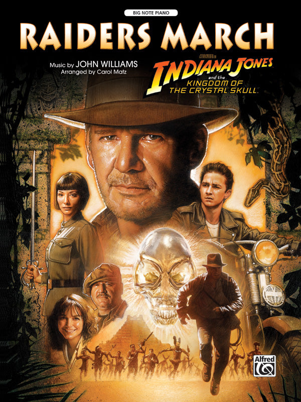 Raiders March (from <i>Indiana Jones and the Kingdom of the Crystal Skull</i>) Cover Image