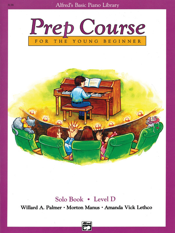 Alfred's Basic Piano Prep Course: Solo Book D Cover Image