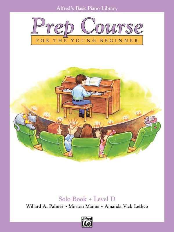 Alfred's Basic Piano Prep Course: Solo Book D Cover Image
