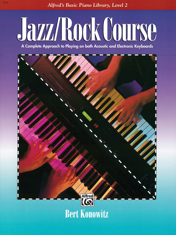 Alfred's Basic Jazz/Rock Course: Lesson Book, Level 2 Cover Image
