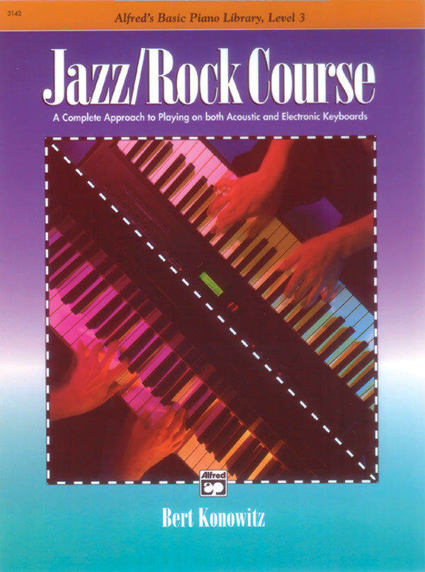 Alfred's Basic Jazz/Rock Course: Lesson Book, Level 3 Cover Image